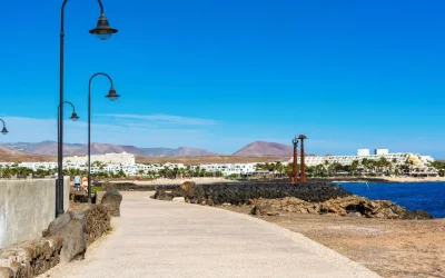 Discover Costa Teguise in a mobility scooter